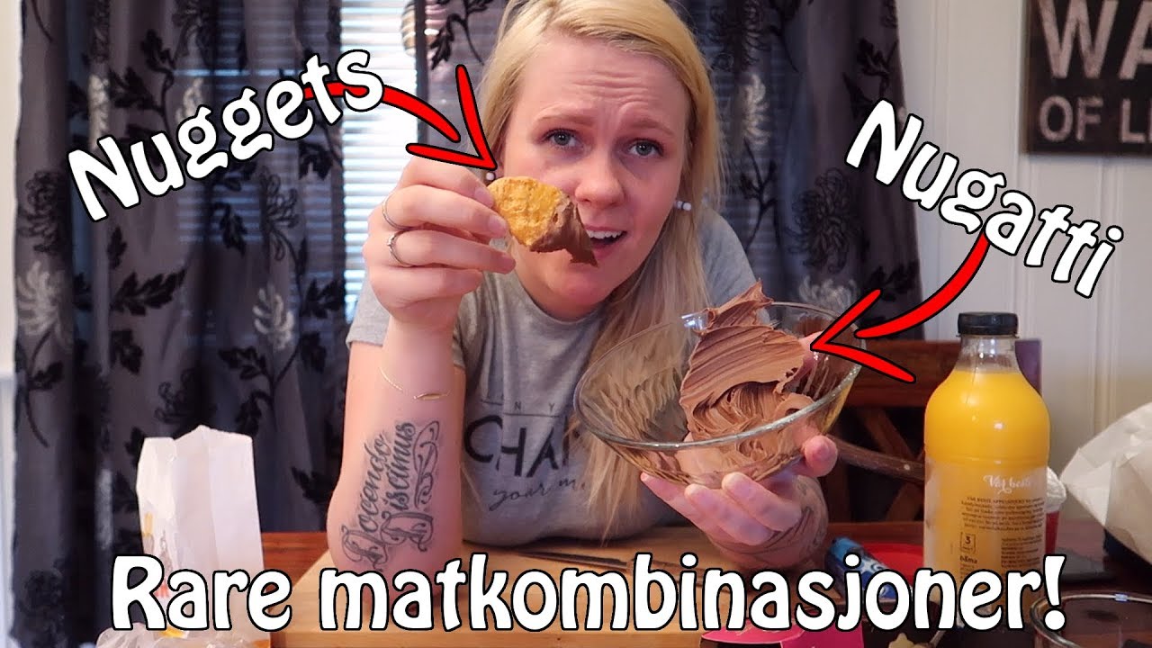 TESTER DERES RARE MATKOMBINASJONER! *Nuggets dyppet i Nugatti!*