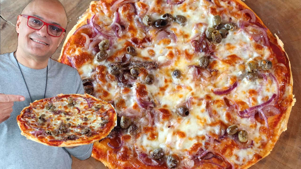 PIZZA LIQUIDA ISTANTANEA alle CIPOLLE ricetta pizza veloce