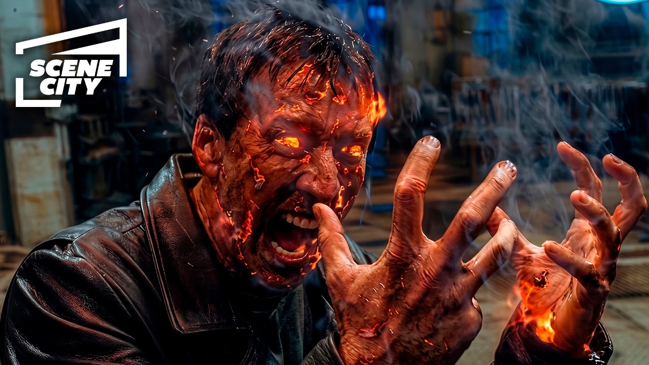 Johnny Blaze's First Transformation: Becoming the Ghost Rider | Ghost Rider (Nicolas Cage)