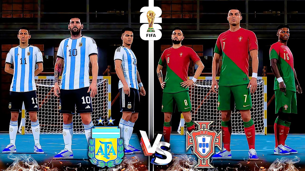 FIFA VOLTA 26 - RONALDO vs MESSI | PORTUGAL vs ARGENTINA