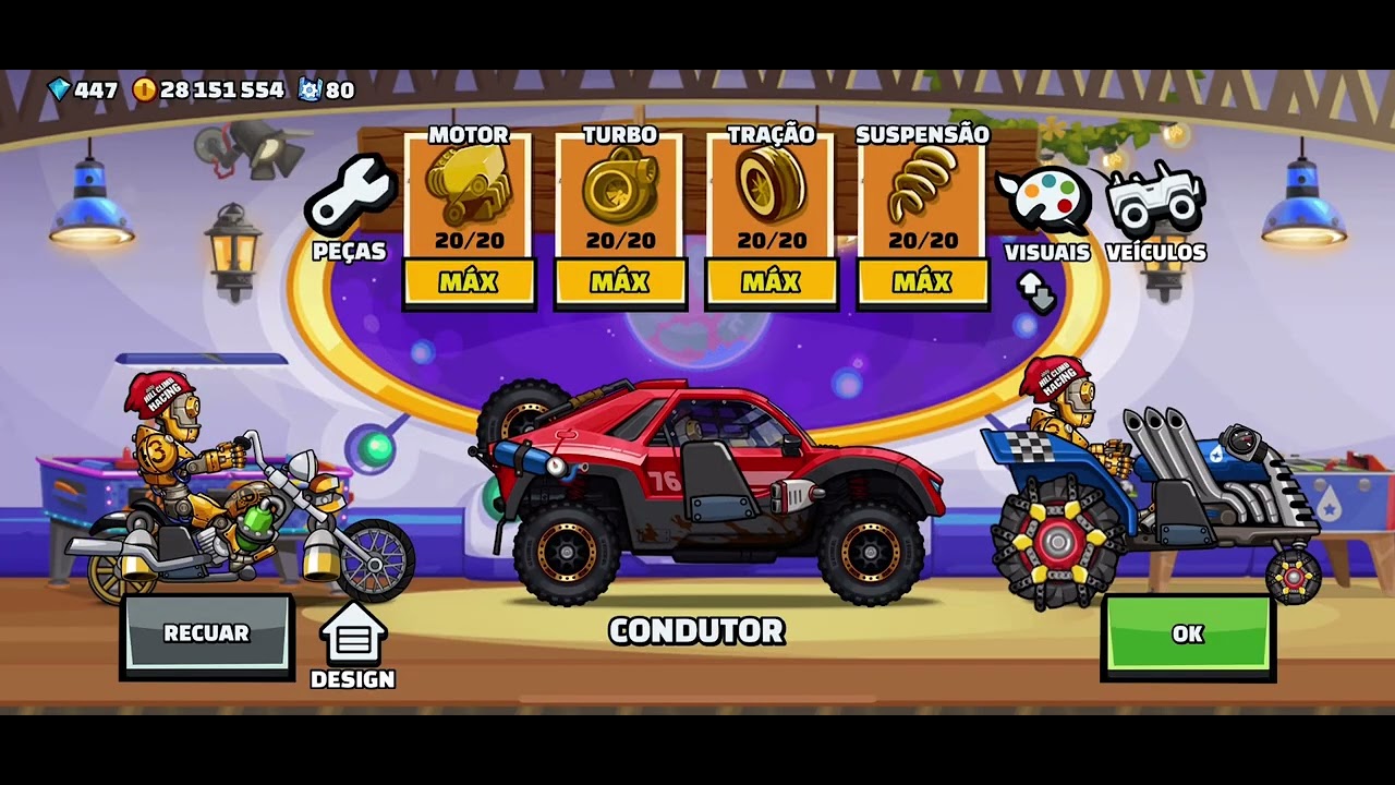 Hill Climb Racing 2 - Raider Love - 37000 points in Team Event