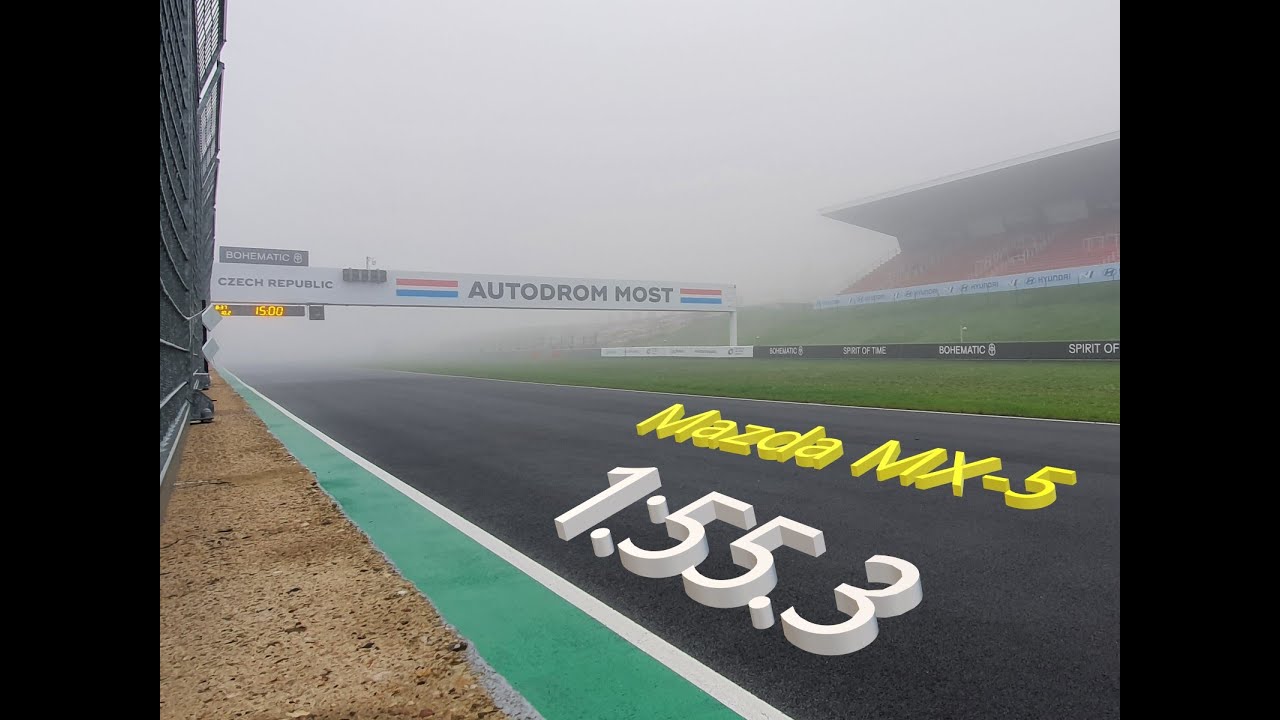 Autodrom Most | Mazda MX-5 | 1:55.3