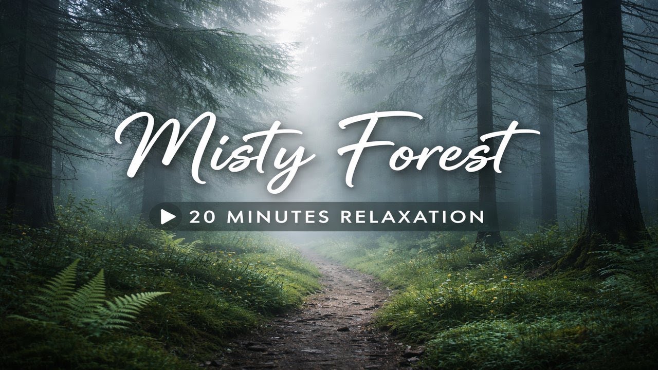 🌫️ Misty Forest – 20 Minutes of Deep Relaxation | Calm Music & Nature Atmosphere