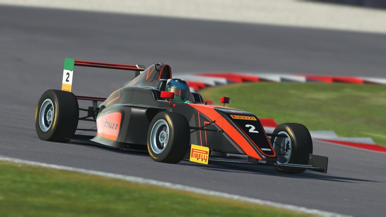 rFactor 2 Formula 4 Tatuus F4-T014 – Varano lap Onboard