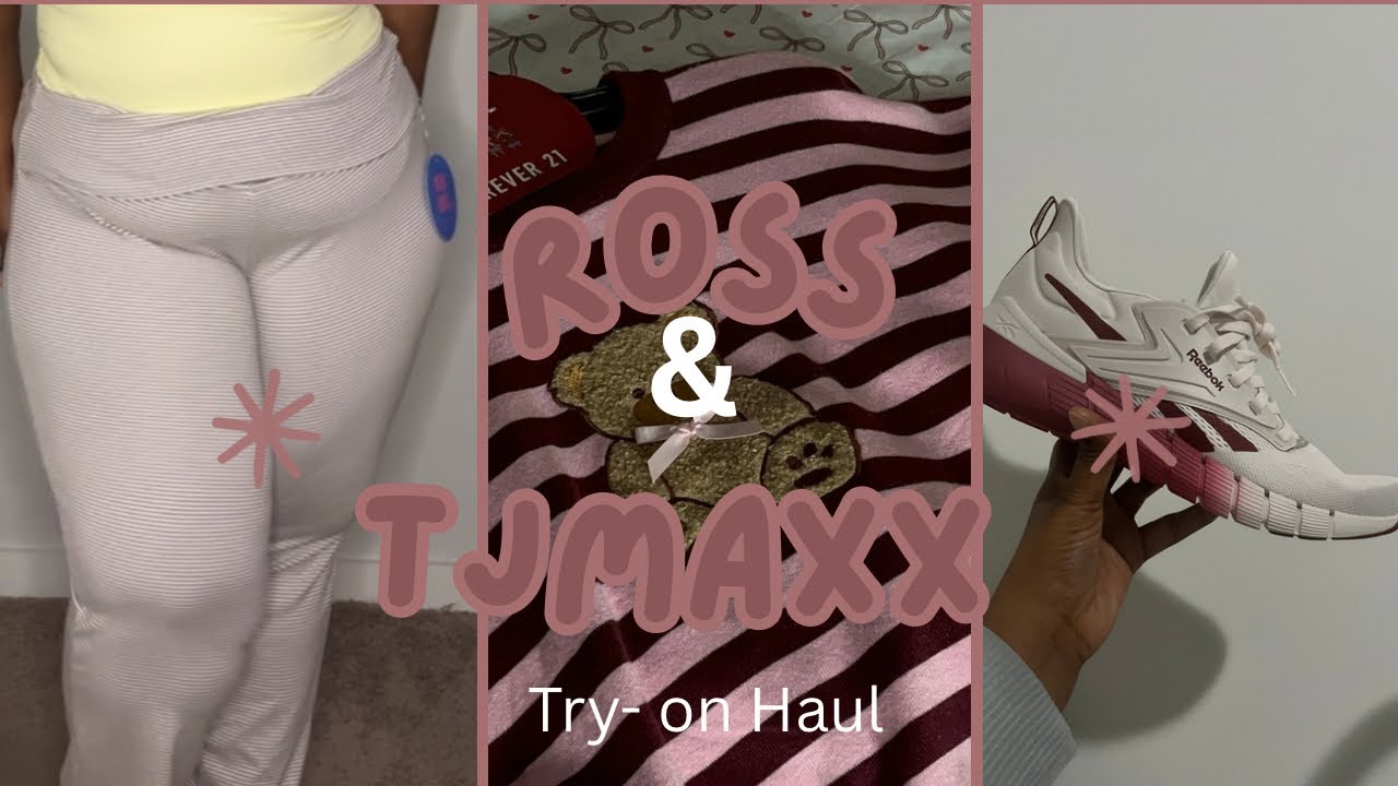 ROSS & TJMAXX  TRY - ON HAUL | Erika Burgess #tryonhaul #ross #tjmaxx #fashionhaul #shortvideo 