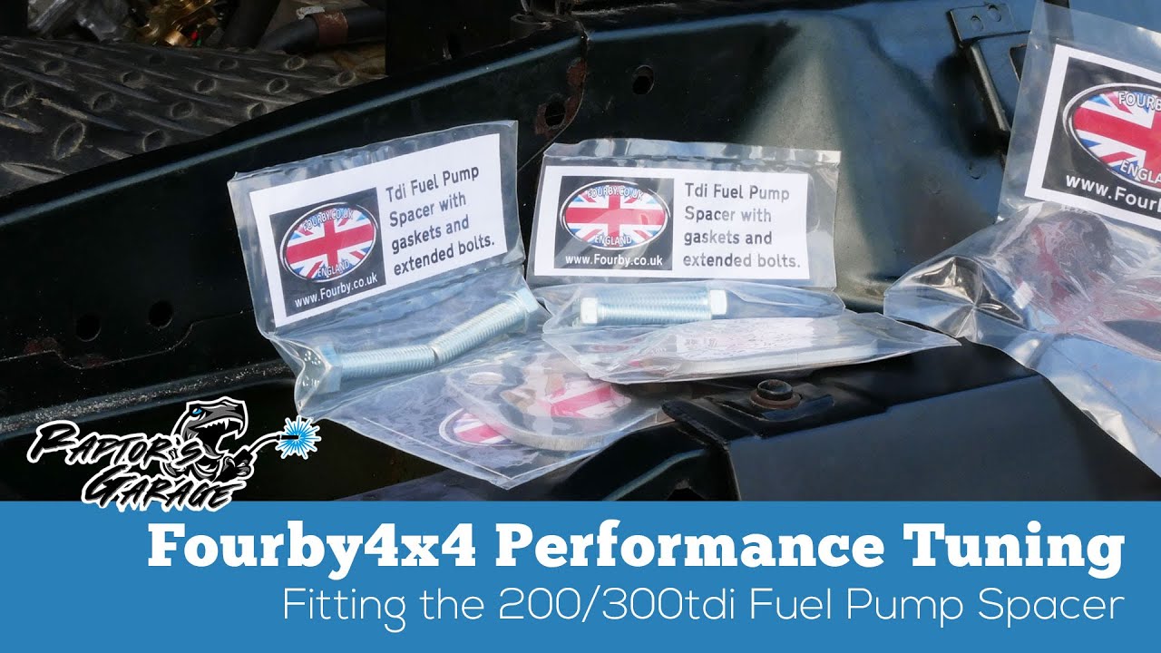 Fitting the Fourby4x4 Fuel Pump Spacer - Raptor's Garage | The Archives