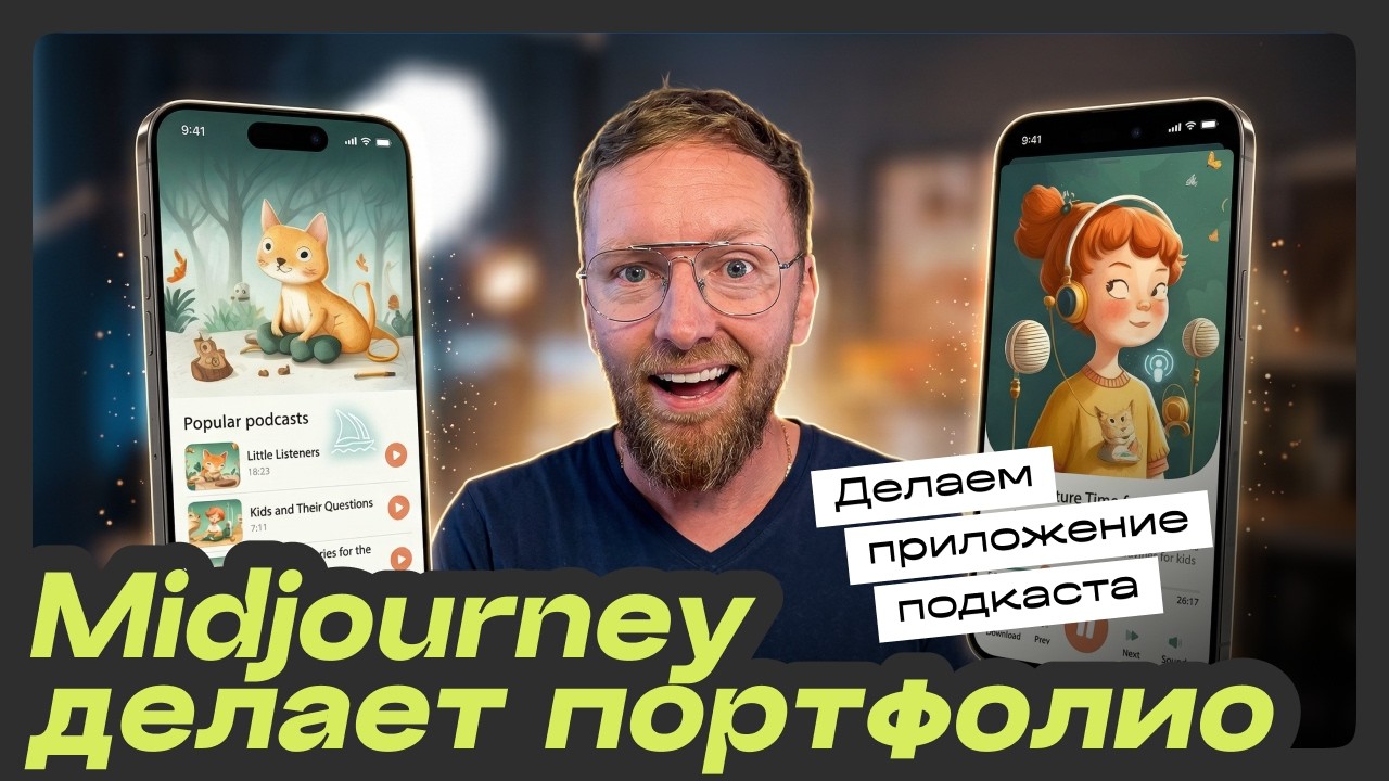 Нейросеть генерирует тебе портфолио? Как сделать кейс за 1 вечер? Midjourney и ChatGPT для дизайнера