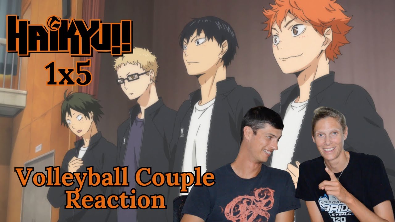 Volleyball Couple Reaction to Haikyu!! S1E5: 