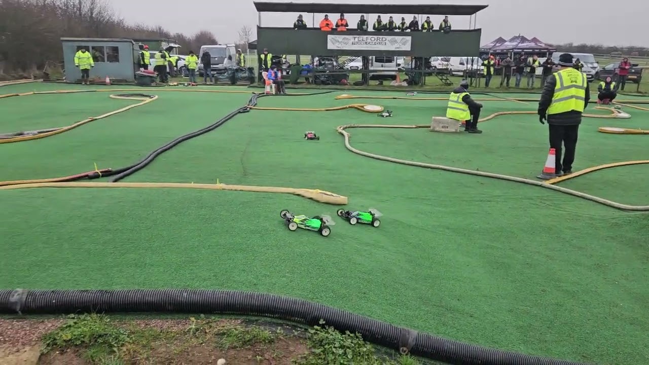 Telford Model Car Club Winter series Rnd 2. A Final 2wd Mod.