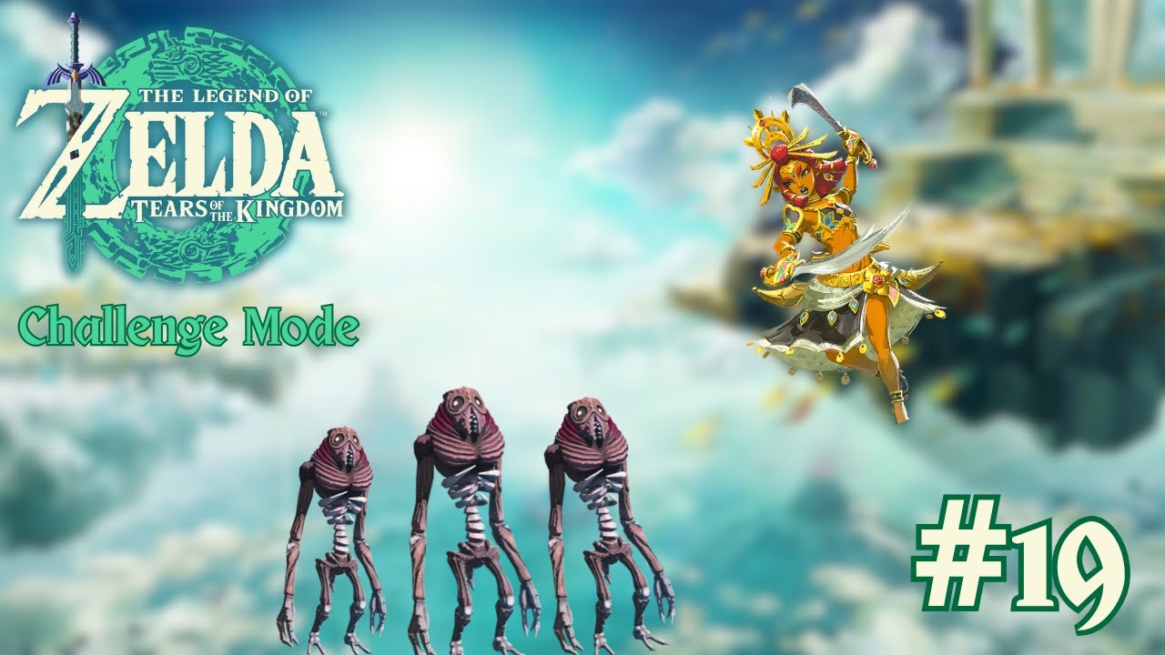 VOD - À L'ASSAUT de la PYRAMIDE CORROMPUE - Zelda TOTK Challenge Mode #19