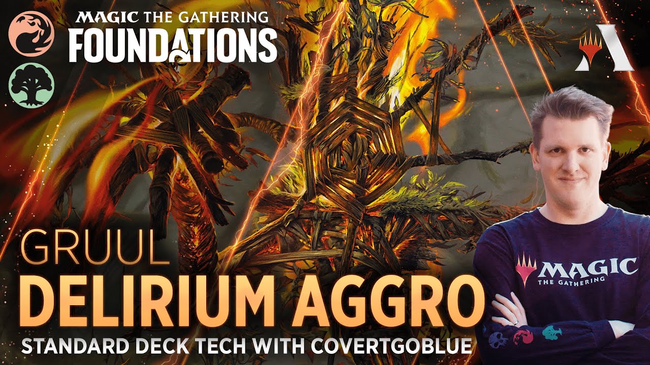 Delirium Aggro - Gruul | Standard Deck Tech with CovertGoBlue | MTG Arena