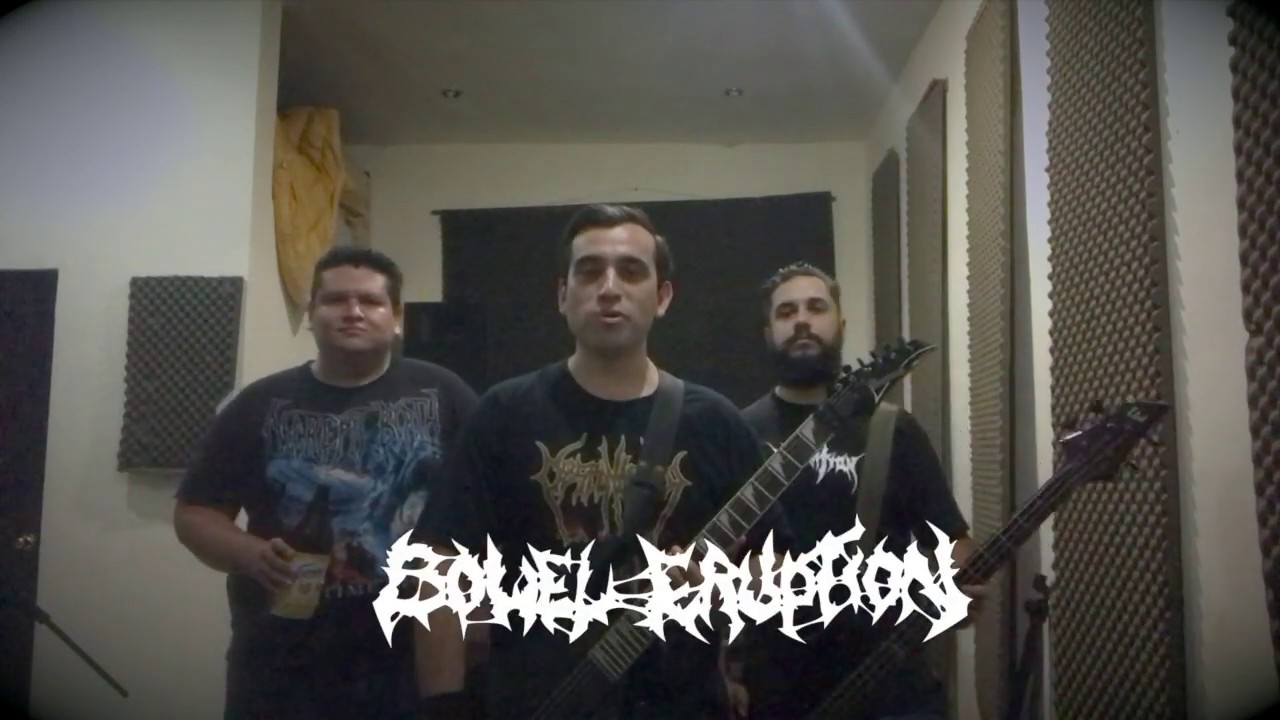 BOWEL ERUPTION album announcement - Rotten Roll Rex