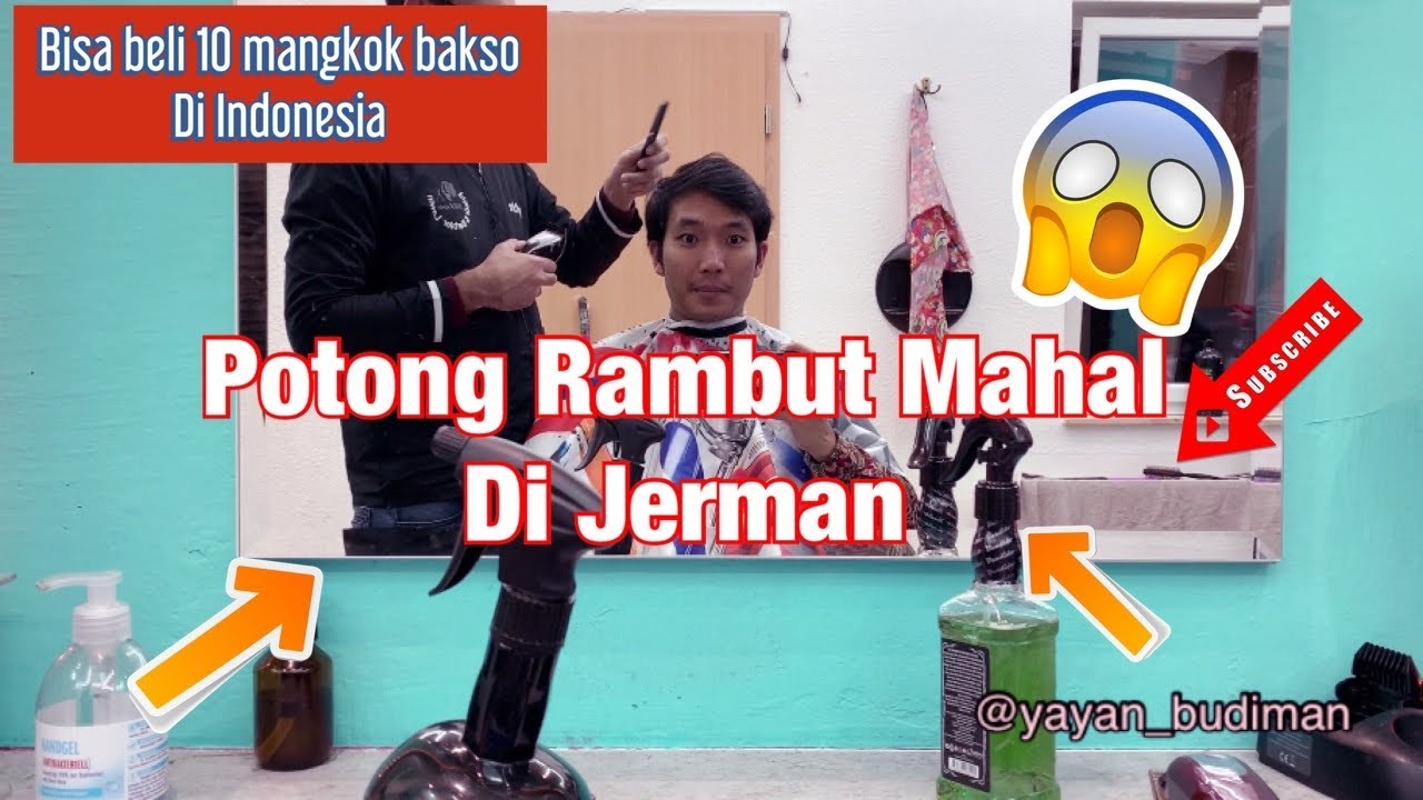 Di Jerman Potong Rambut Mahal ? | Potong Rambut sebelum Covid-19