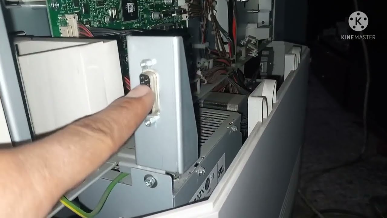 xerox 5955 finisher communication error
