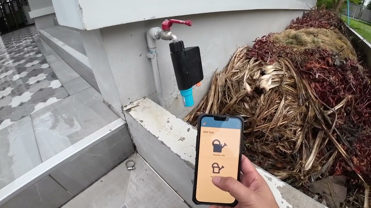 Sonoff SWV Smart Water Valve demo