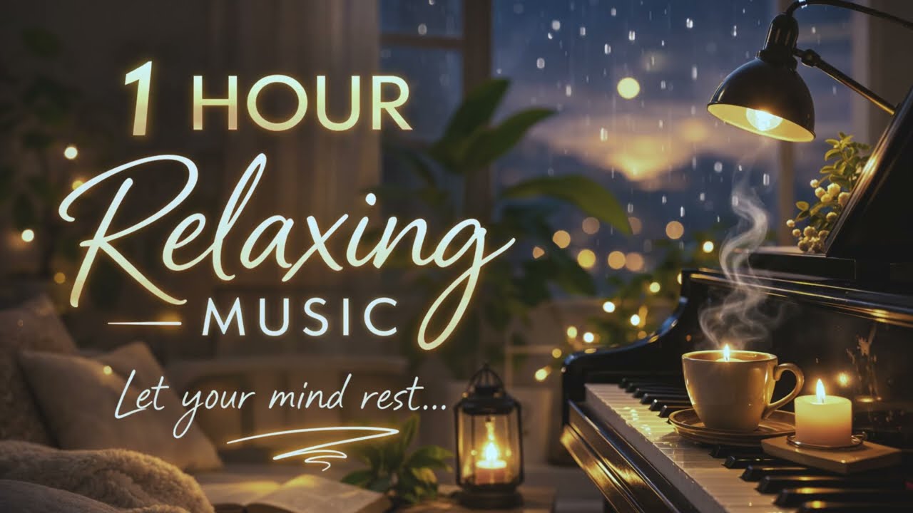 1 Hour Relaxing Piano Music 🌿 Calm Background Music for Focus, Work and Study
