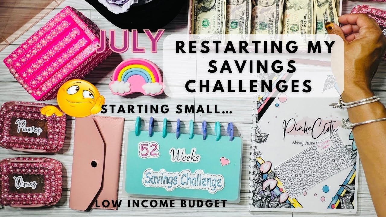 RETHINKING MY SAVINGS CHALLENGES  | STARTING OVER BUDGET JOURNEY | LOW INCOME | 2023