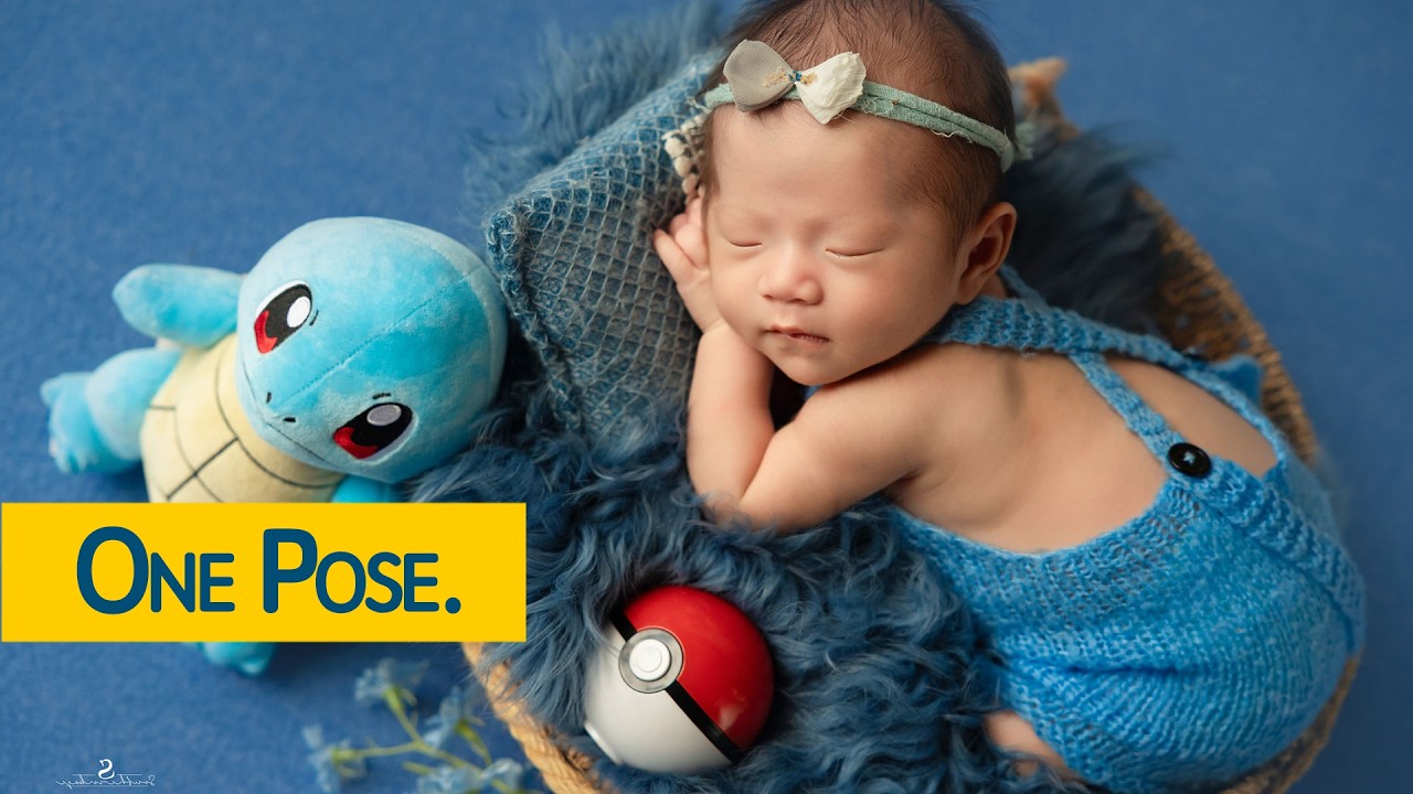 One Pose. Three Different Newborn Photos
