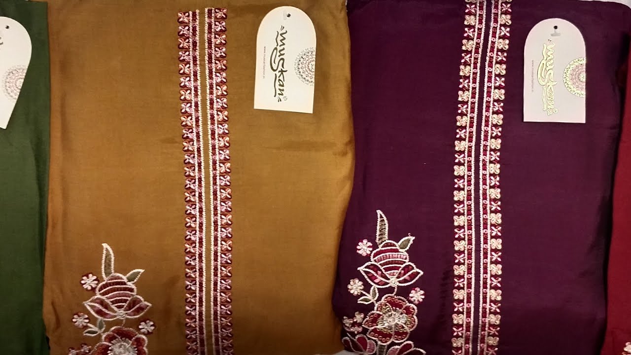 #wholesaleprice#branded✅MUSKAN BRAND MUSLIN#embroidery#viralvideo#sale#suit#ordar#8595514746