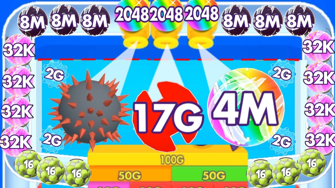 Bounce Merge vs Puff Up 2048 Gameplay Walkthrough Android, iOS New Update part #2