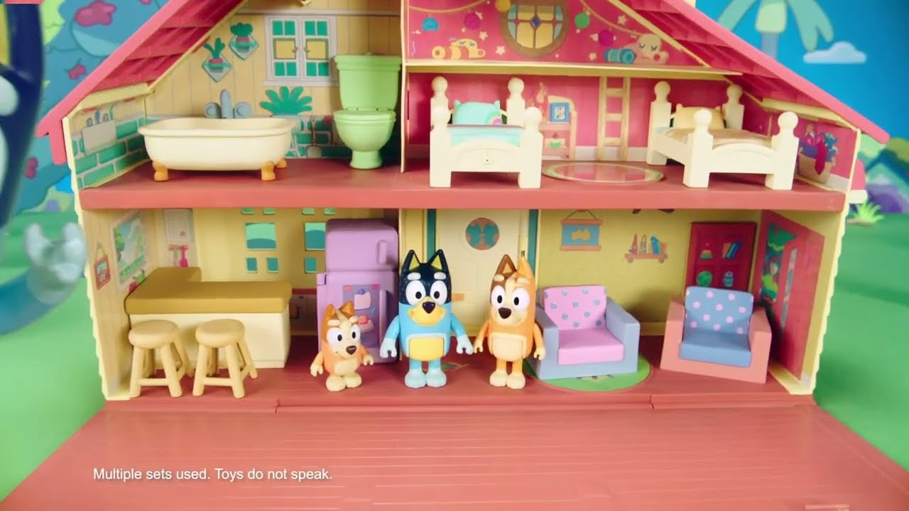 Bluey Family Home Playset TVC