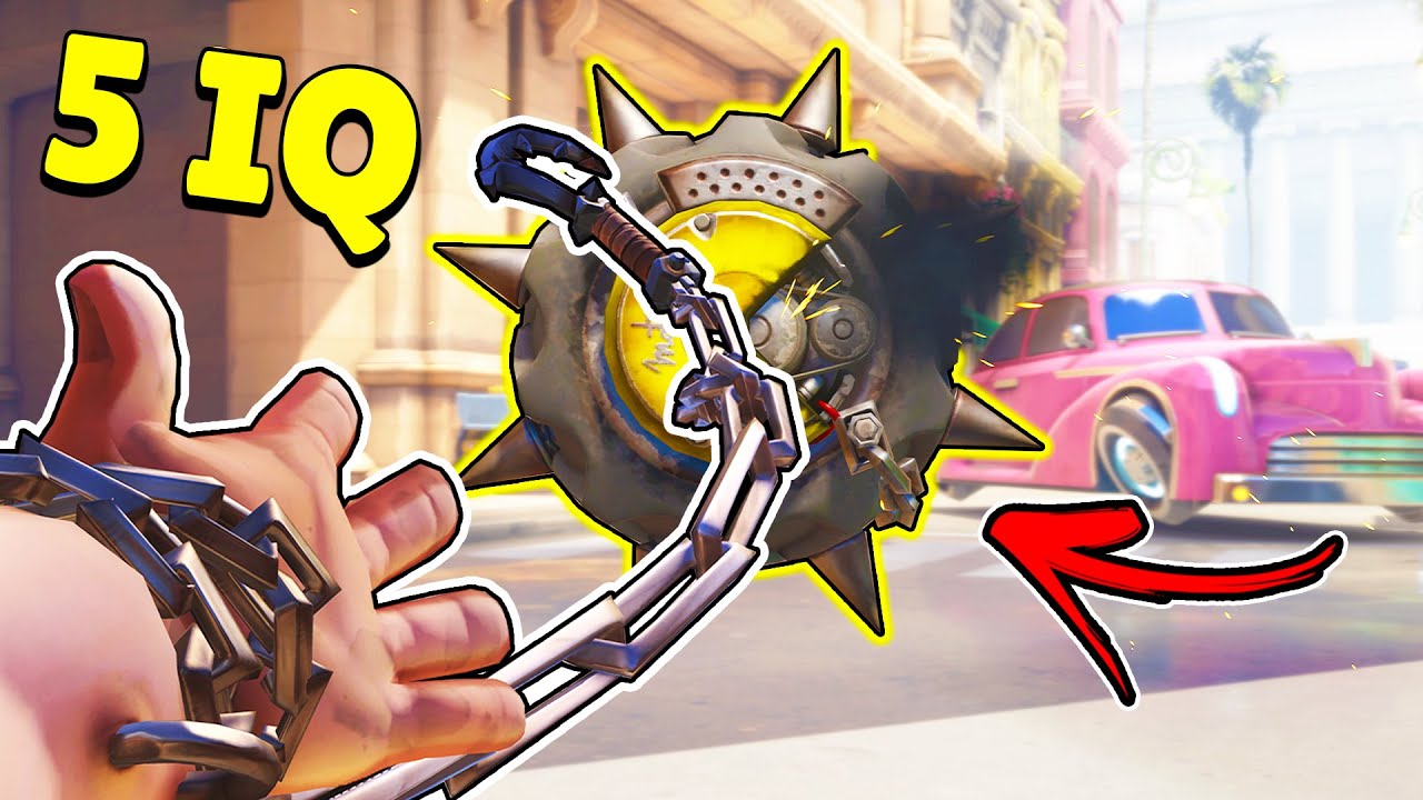 5 IQ ROADHOG HELPS THE ENEMY JUNKRAT! - Low IQ Plays & Funny Clips - Overwatch Moments Montage #261