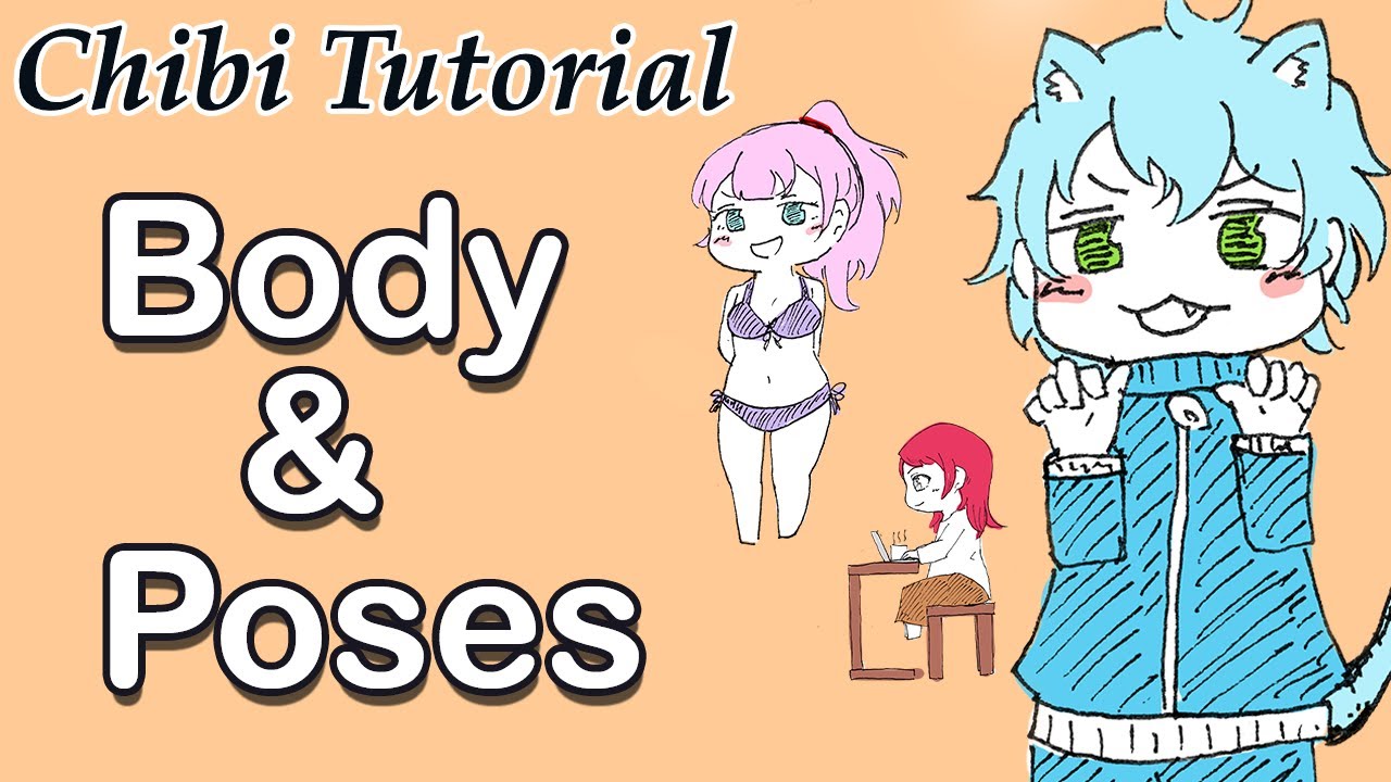How to Draw Chibi Body and Poses/ Drawing Chibi Tutorial