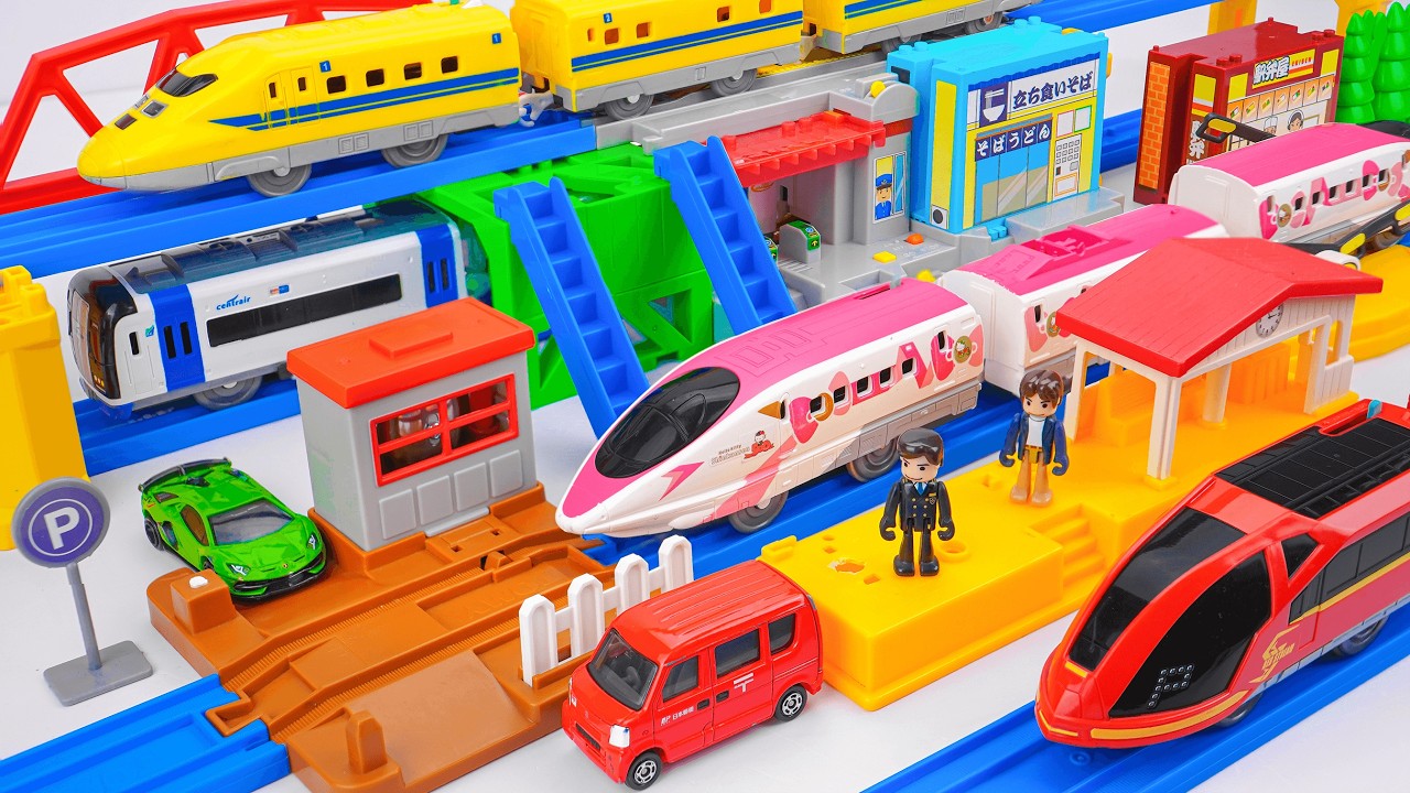 タカラトミー トミカシティ｜2階建てハイウェイアクション｜タカラトミー トミカ 鉄道＆カーコレクション 🚓🚗🚆
