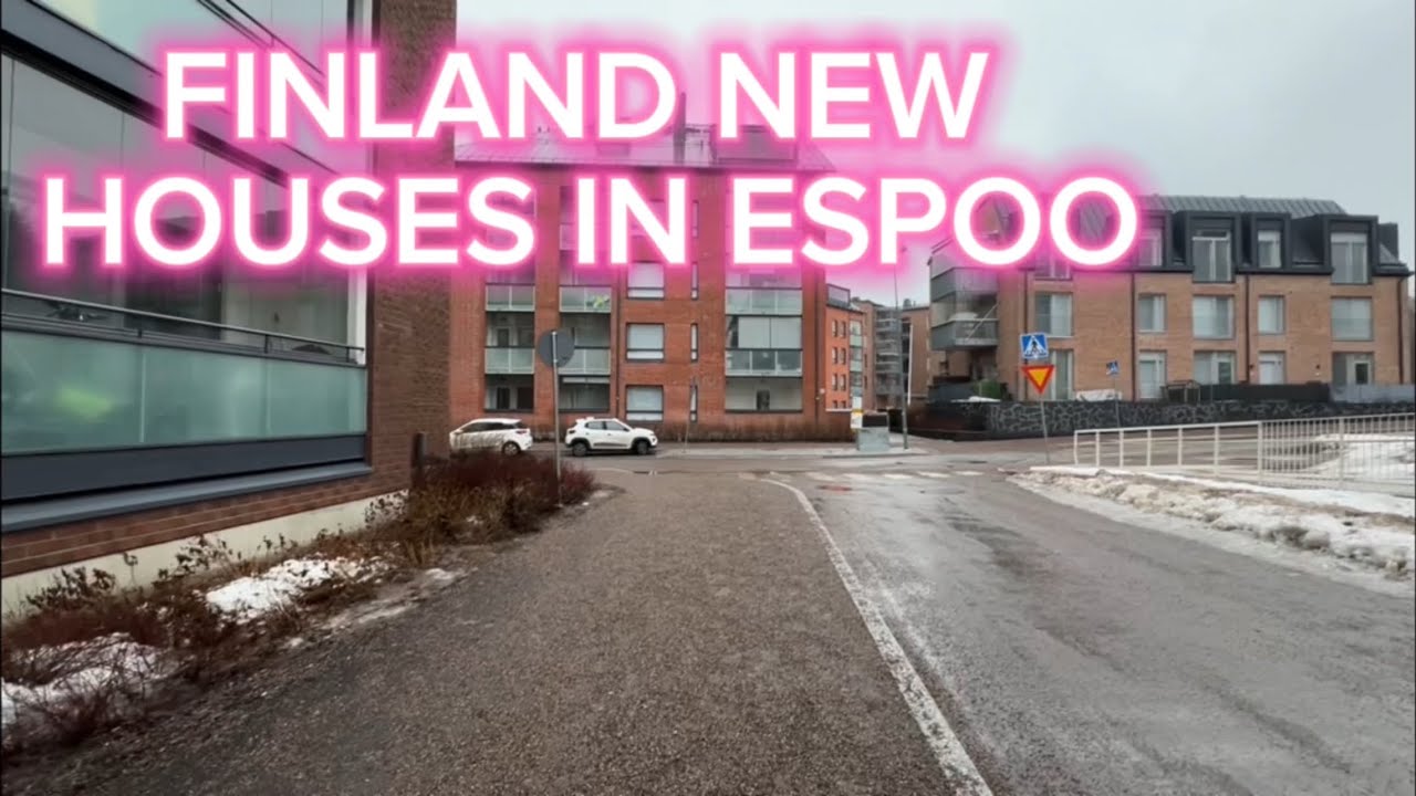 FINLAND NEW HOUSES IN ESPOO 2024