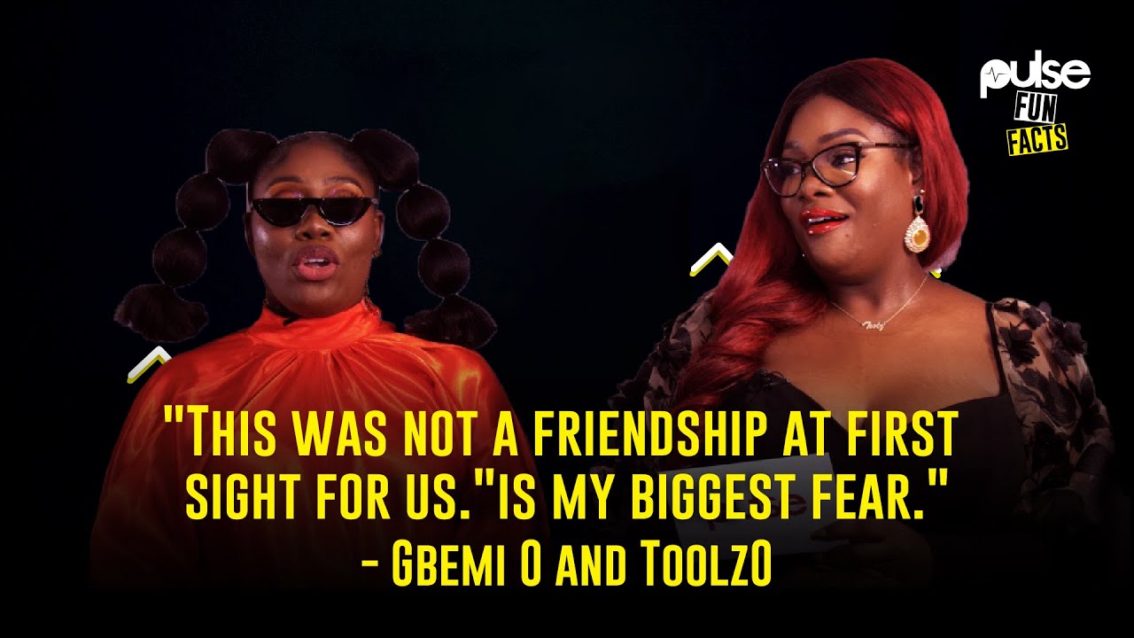 GbemiO  & ToolzO Ask Each Other 10 Questions | The Friendship Quiz | Pulse Fun Facts