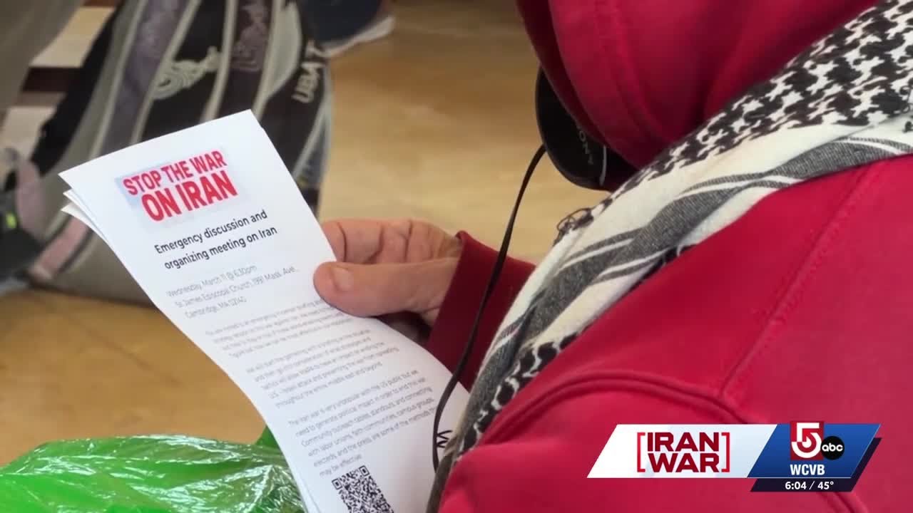 Dozens rally over U.S. action in Iran in Massachusetts