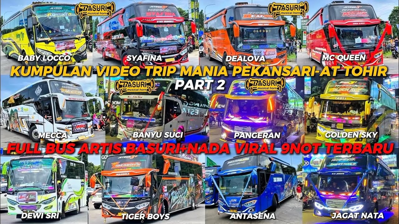 HUNTING DI TRIP AT TOHIR FULL BUS TELOLET BASURI + NADA TERBARU 9 NOT VIRAL #tripmania