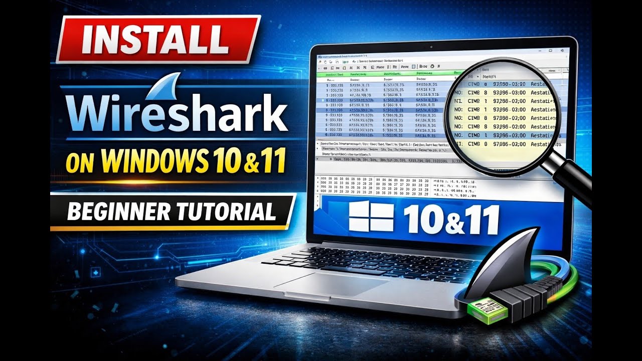 How to Install Wireshark on Windows 10 & 11 | Beginner Tutorial (Step-by-Step)