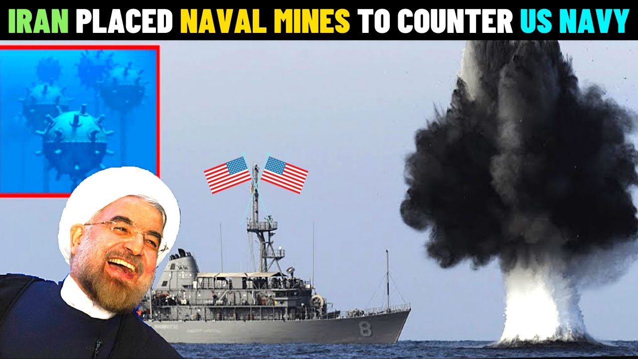 Iran place Naval Mines at Atlantic Sea to counter US Navy.