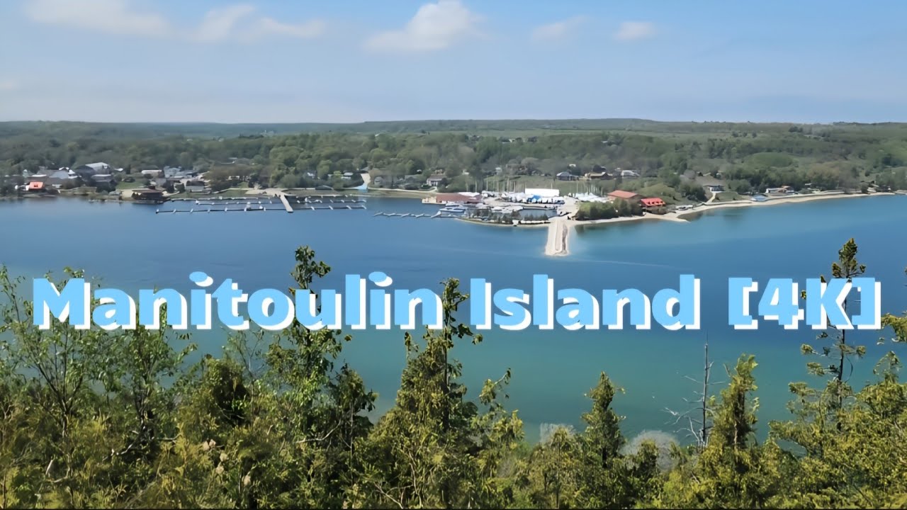 Explore Canada 🇨🇦 - World's Largest Lake Island - Manitoulin Island - Drive Tour | 4K #canada