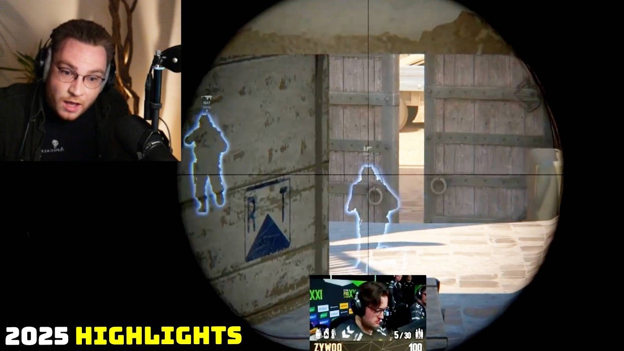 ohnePixel reacts to best ZywOo Highlights of 2025