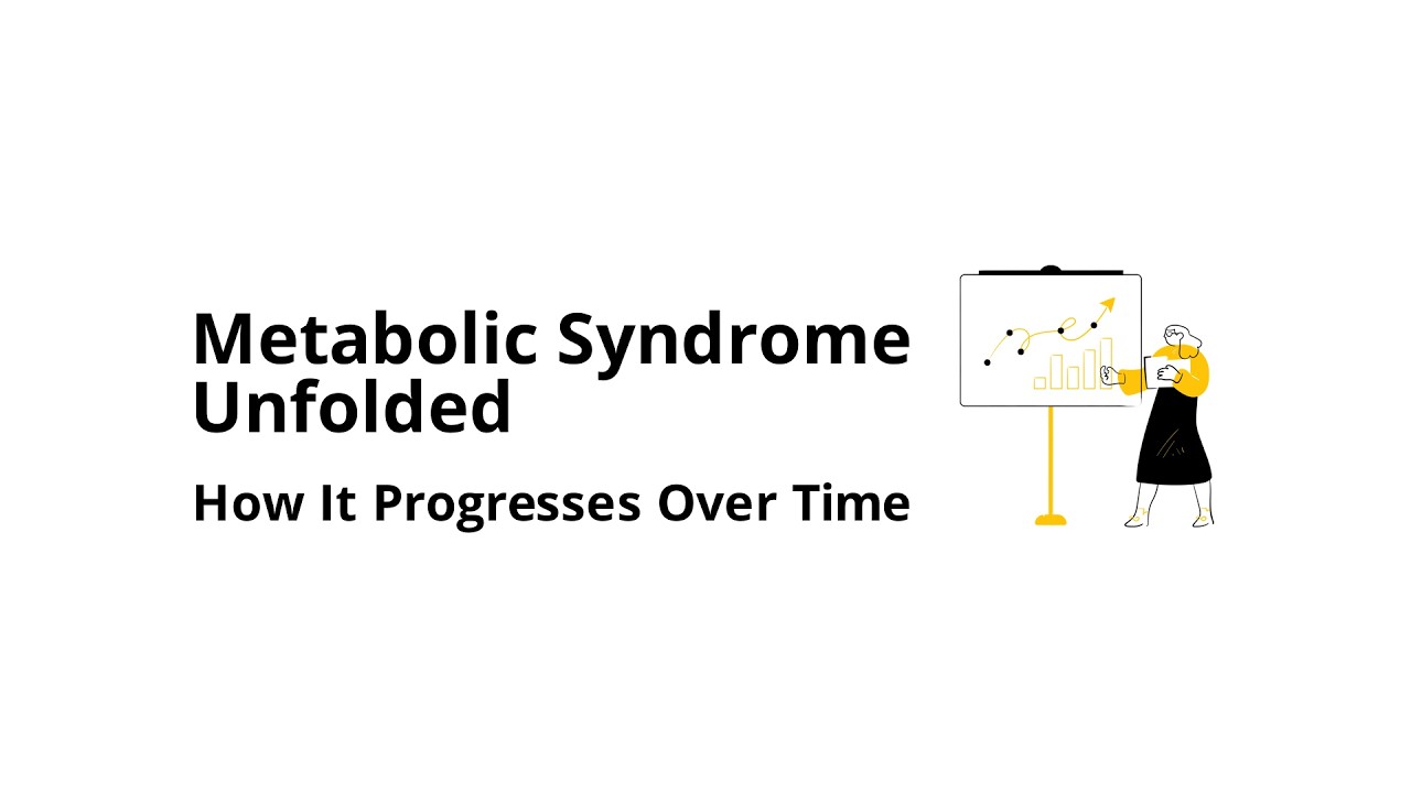 How does metabolic syndrome develop over time?