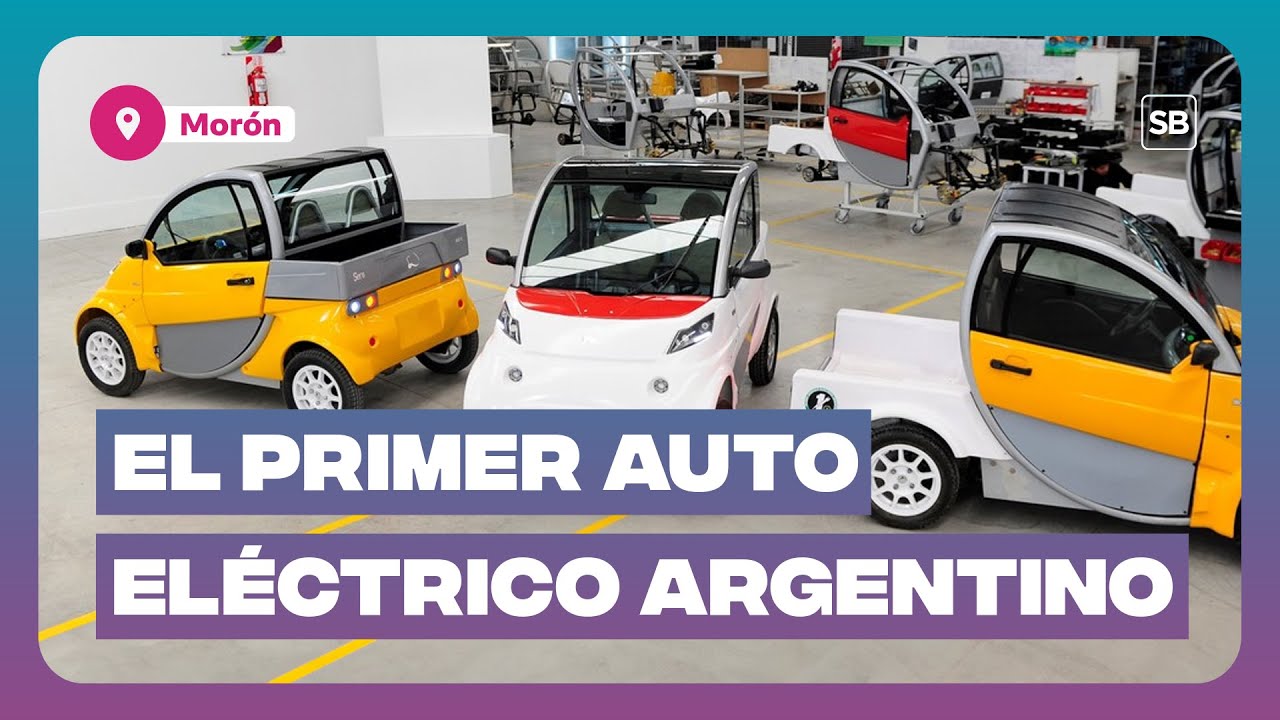 🚗  EL PRIMER AUTO ELÉCTRICO ARGENTINO ES BONAERENSE 🔌
