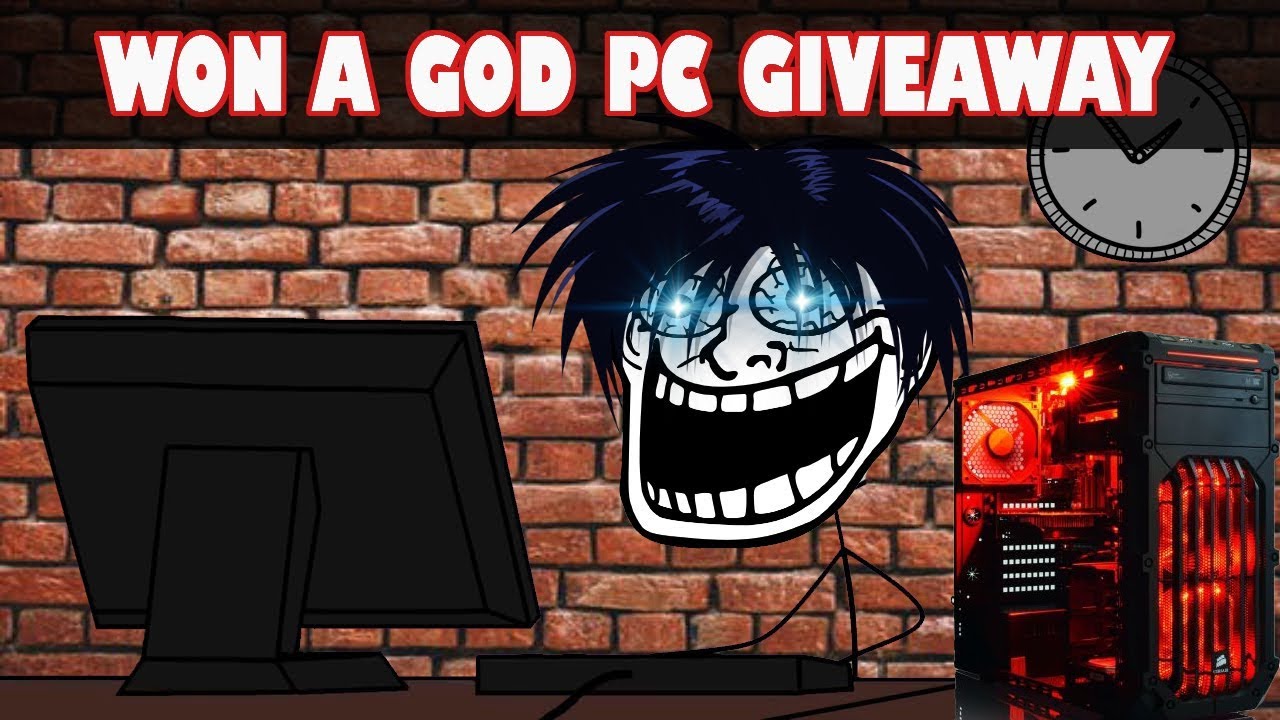 When a Poor Gamer Wins a Pc Giveaway | Beast Pc