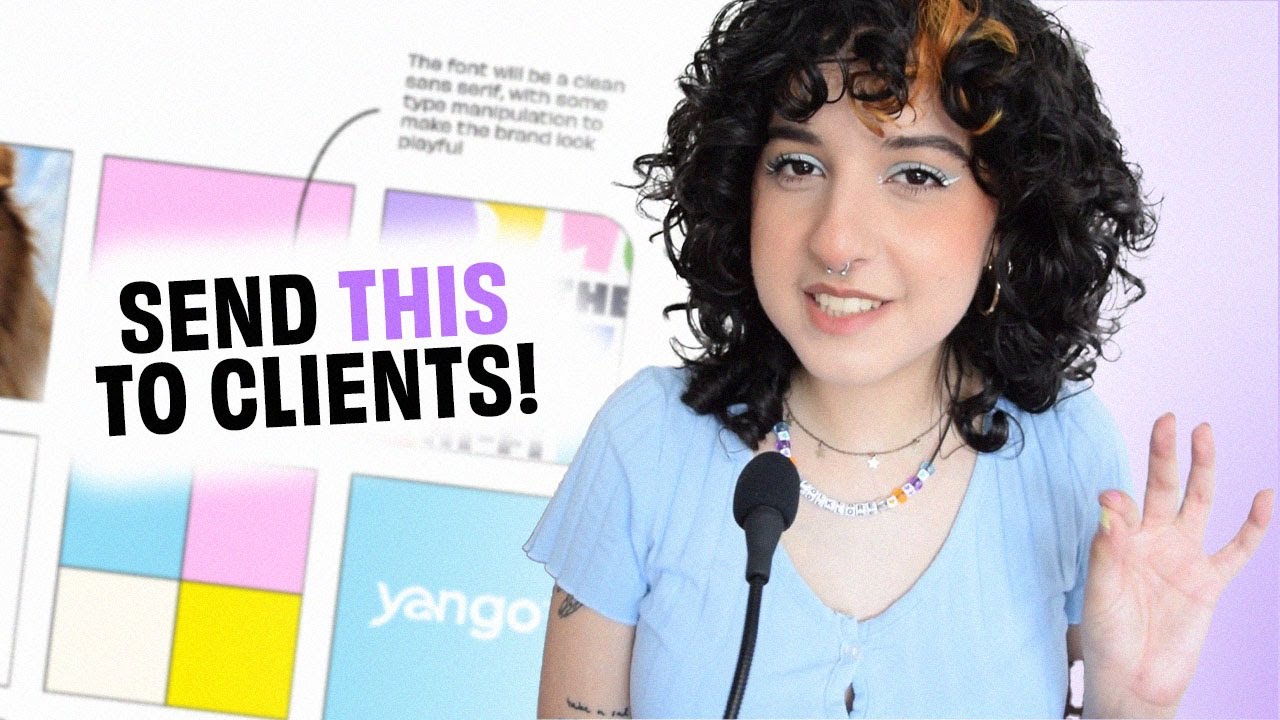THIS is how you should (and shouldn't) present work to your Clients | Brand Design process