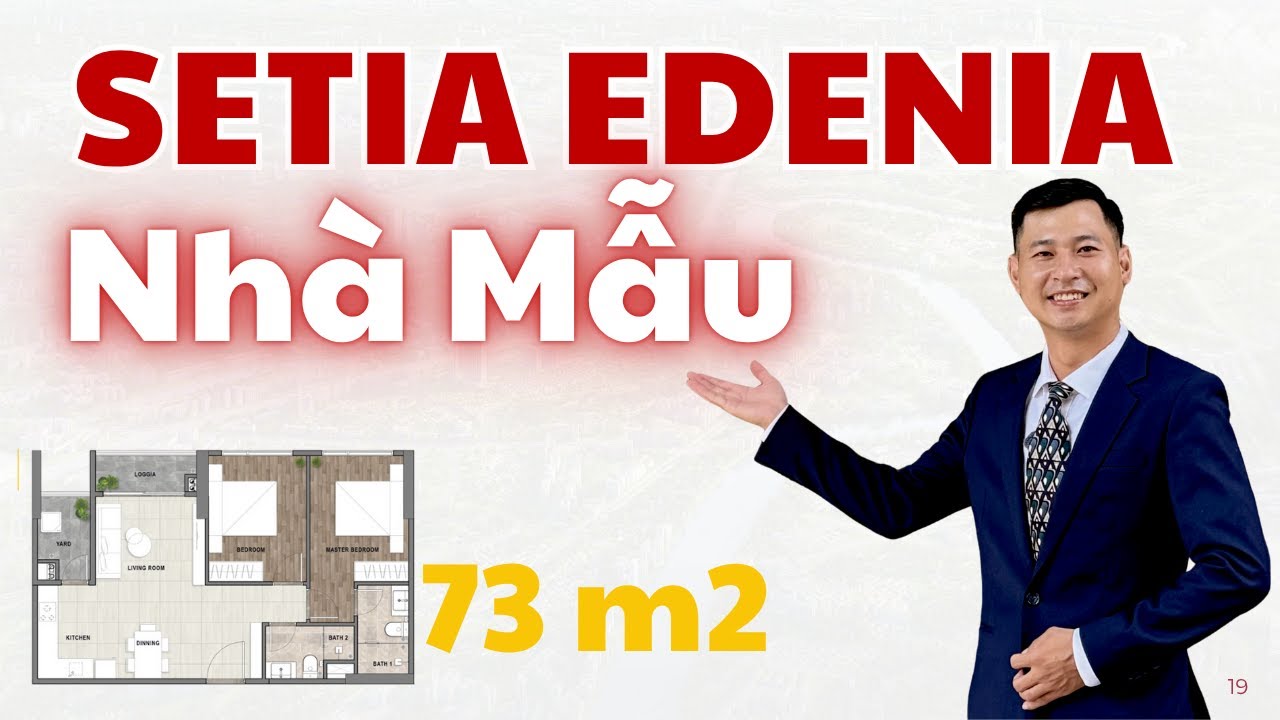 Căn Hộ Setia Edenia Bên Trong Nhà Mẫu 73m2, Chung Cư Setia Lái Thiêu