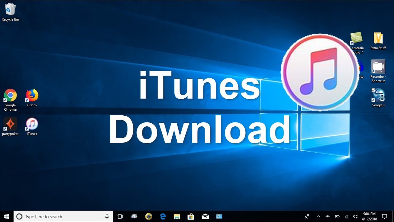 How to download iTunes to your computer and iTunes Setup - Latest Version 2018 - Beginners Video