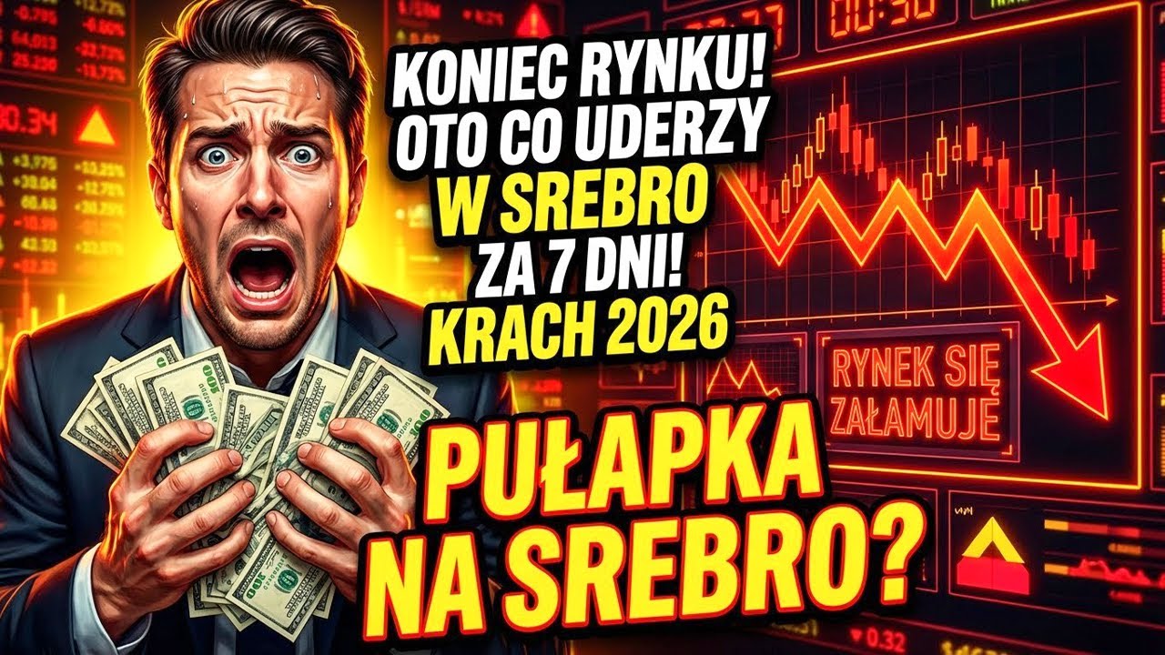 KONIEC RYNKU! Oto co UDERZY w srebro ZA 7 DNI! Krach 2026