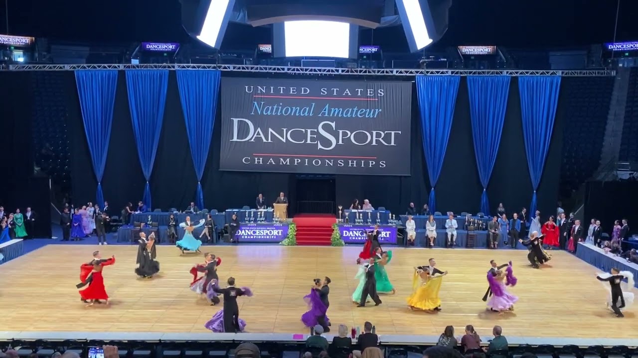 Adult Prechamp Ballroom Quickstep R2 Heat 1