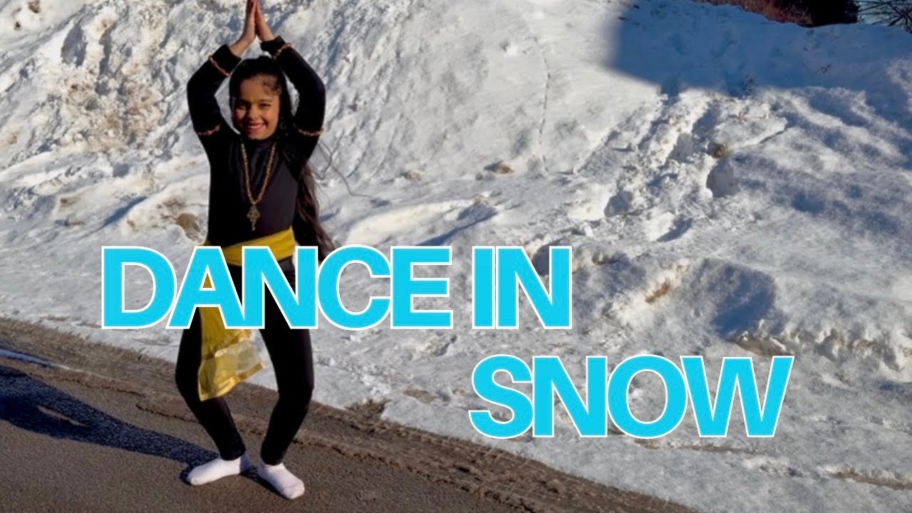 She Danced for Shiva in Freezing Snow ❄️🕉️ | Chandrachood Bharatanatyam