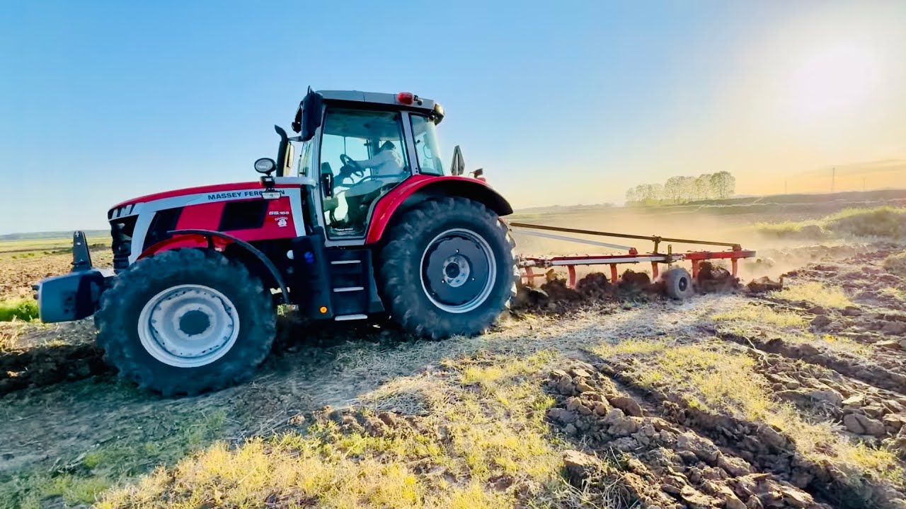 MASSEY FERGUSON 6S.155 | 6 LI PULLUK ÇEKTİK TARLASI SÜRÜMÜ