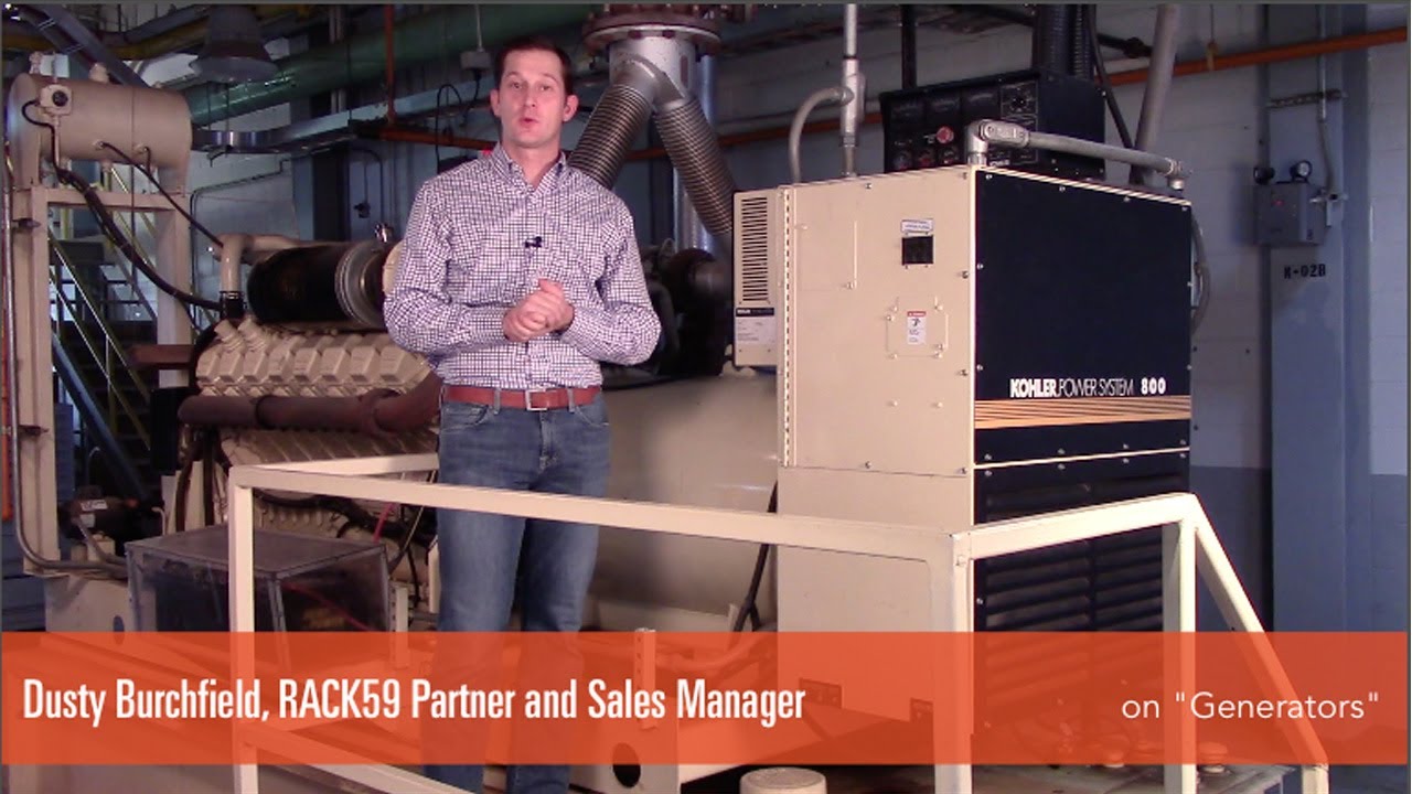 RACK59 Data Center on Generator Redundancy
