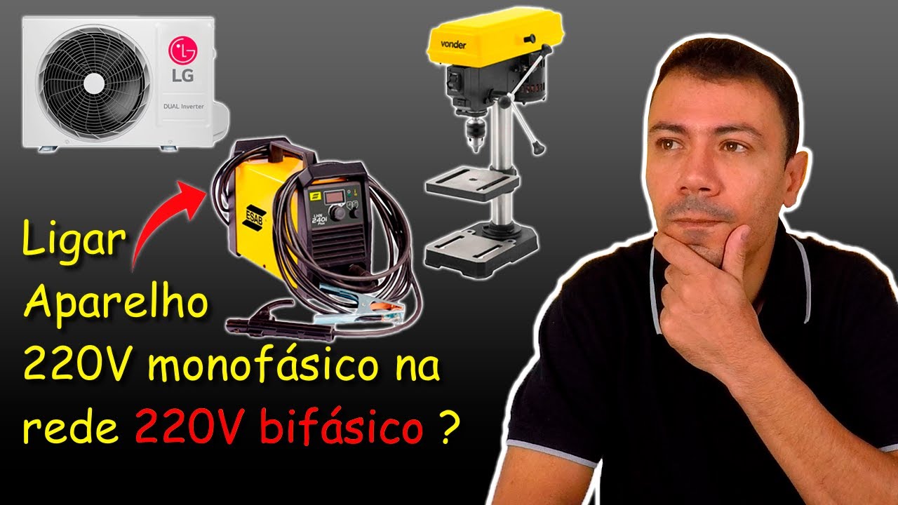 Ser&aacute; que posso LIGAR um Aparelho 220V MONOF&Aacute;SICO na Rede 220V BIF&Aacute;SICA (Descubra)!!!