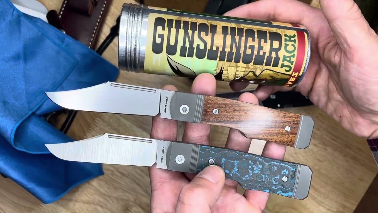 Unboxing the New Gunslinger Jack from Jack Wolf Knives