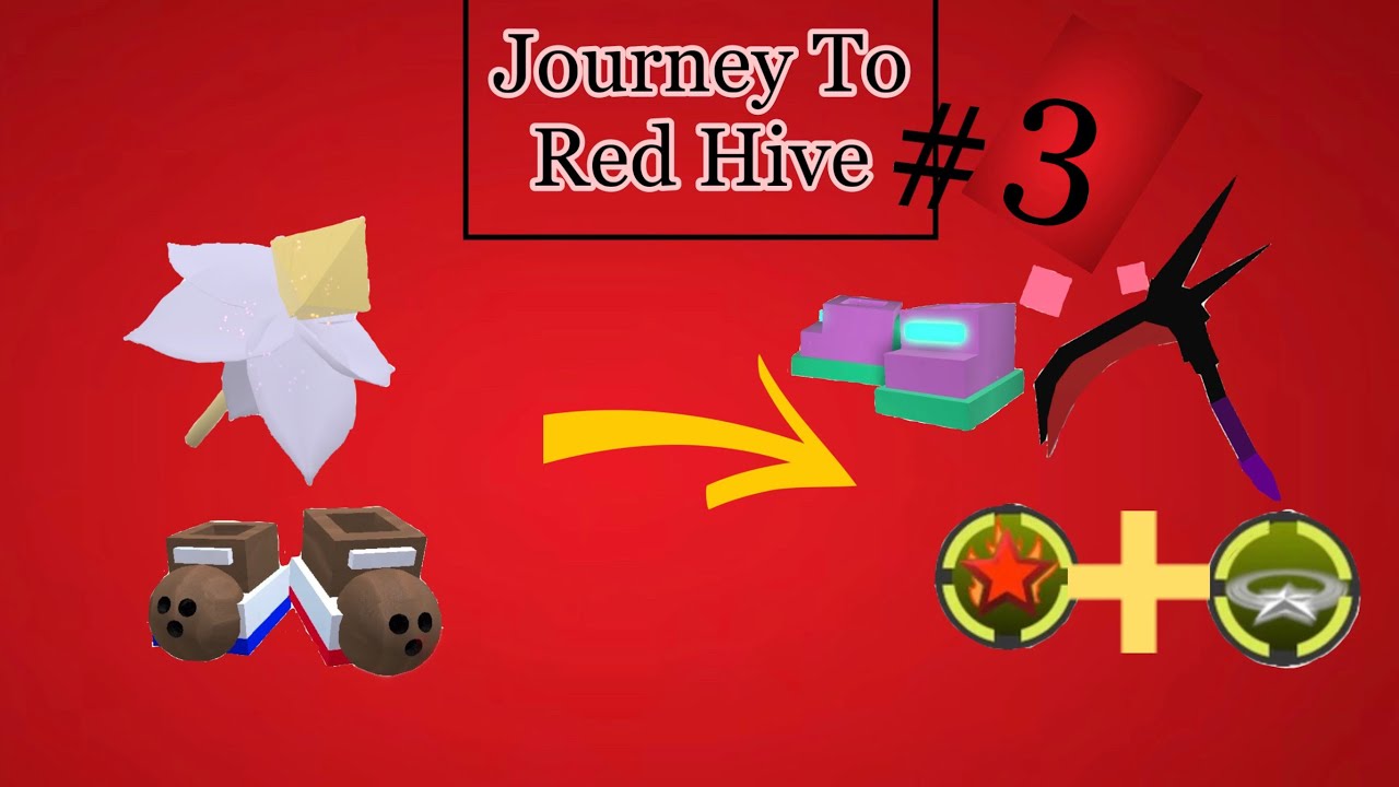 Journey To red hive (bee swarm simulator) #3